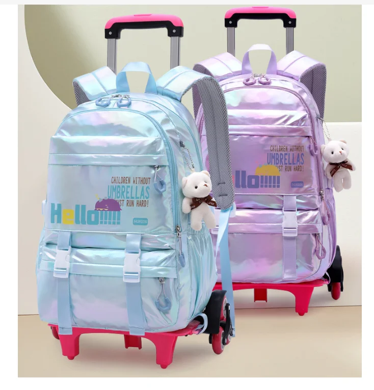 School Trolley Bag for girls School 