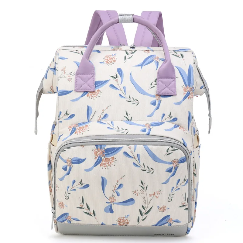 New Fashion Mummy Bag Portable Large-capacity Baby Diaper Backpack