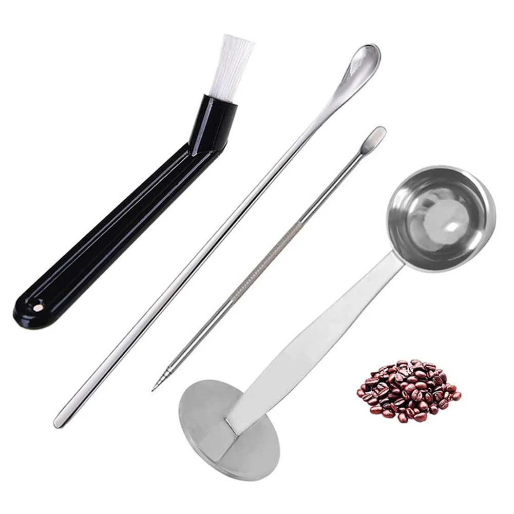 【Hot-Selling】 As Show Coffee Tamper Coffee Accessory Set For Brewing Coffee Tool Portable Coffee Tools Rust-proof Material Sleek Design.