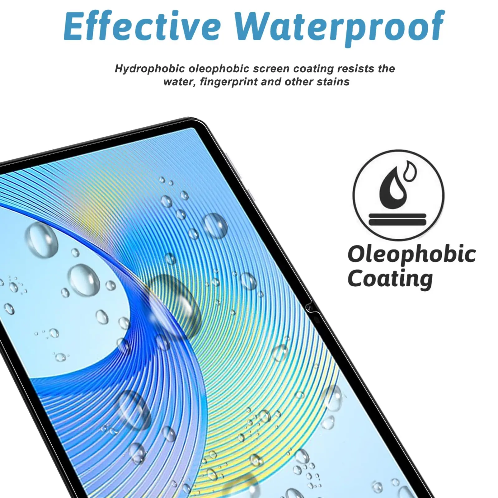 Tempered Glass Film for HONOR Pad X9 11.5 Inch 2023 HD Tempered Glass Screen Protectors 9H Ultra Resistant Anti-Scratch Screen 3