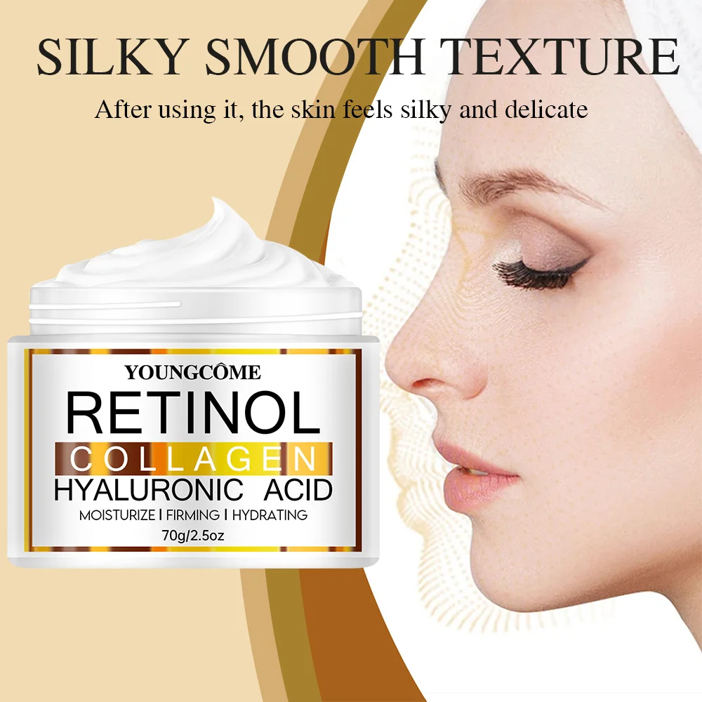 Retinolo Crema Per Il Viso Idratante Nutriente Rughe Liscie Rassodante Lifting Collagene Acido Ialuronico Cura Della Pelle Prodotti Cosmetici 1