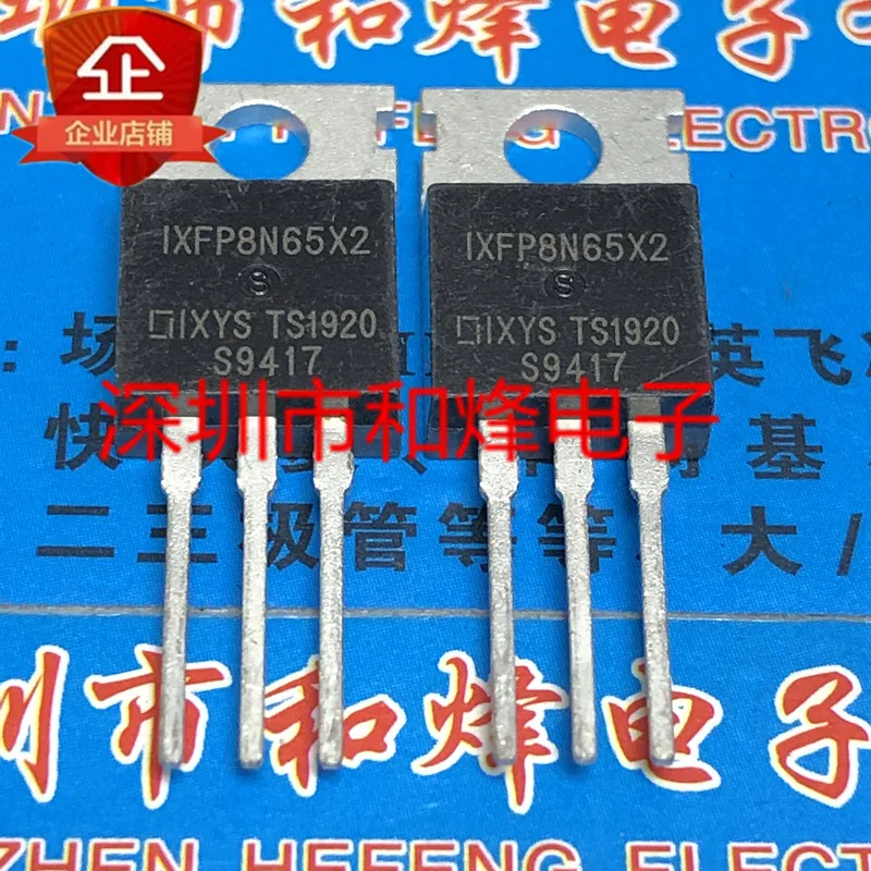 

5PCS-10PCS IXFP8N65X2 TO-220 650V 8A On Stock New And Origjnal