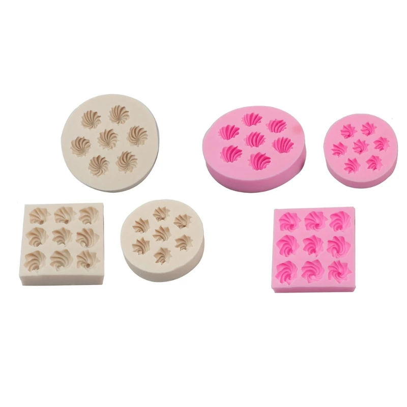 

Silicone Mold Handmade Fondant Biscuits Mould Cake Decorating Tools for Baking