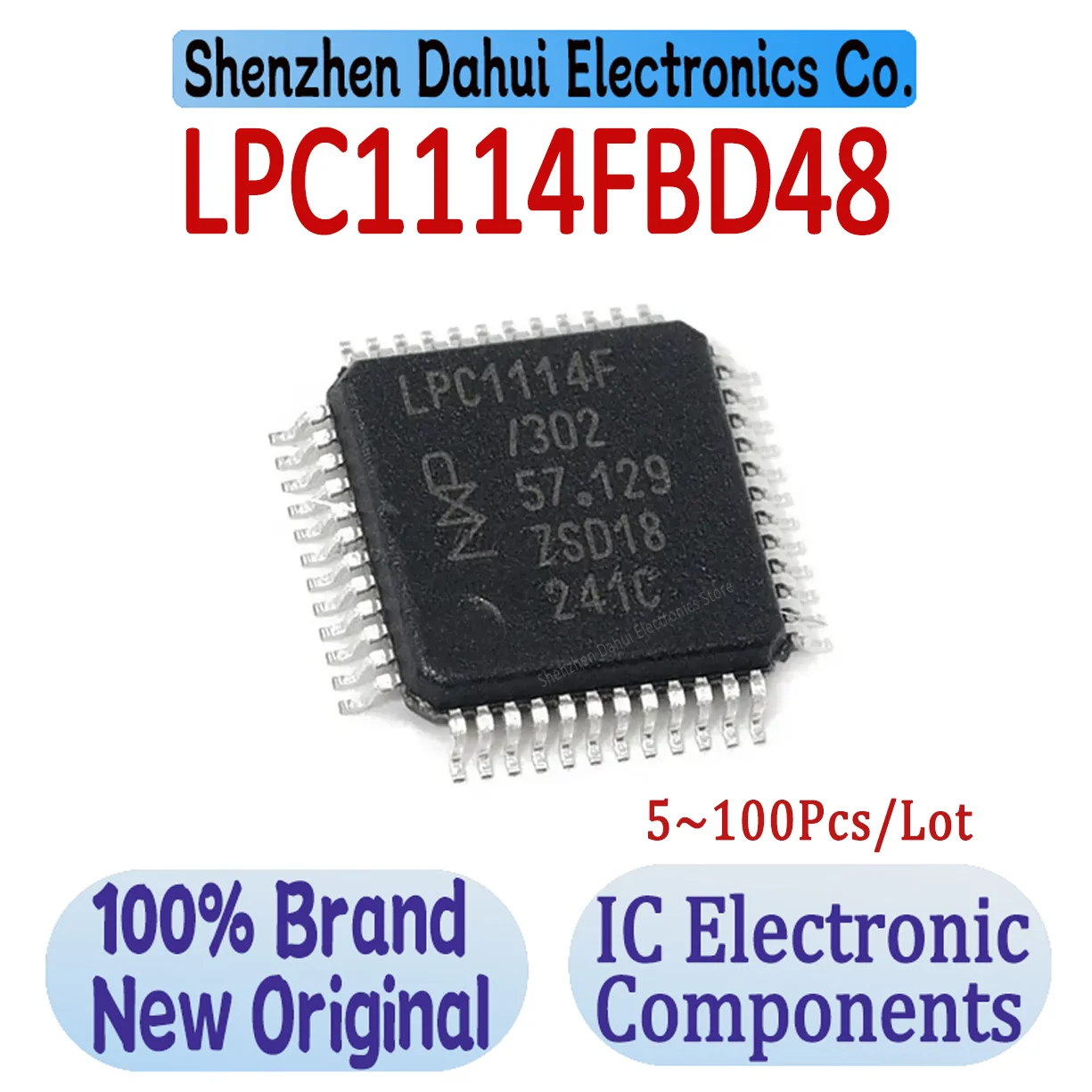 

5~100Pcs/Lot LPC1114FBD48/302 LPC1114FBD48 LPC1114FBD LPC1114F LPC1114 LPC IC Chip LQFP-48 In Stock 100% New Originl