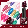 6PCS White Glitter Nail Polish Gel Set Popular Colors Autumn Semi Permanent Soak Off UV Nail Art Manicure Varnish Supplies Kit 5