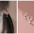 Silver earring