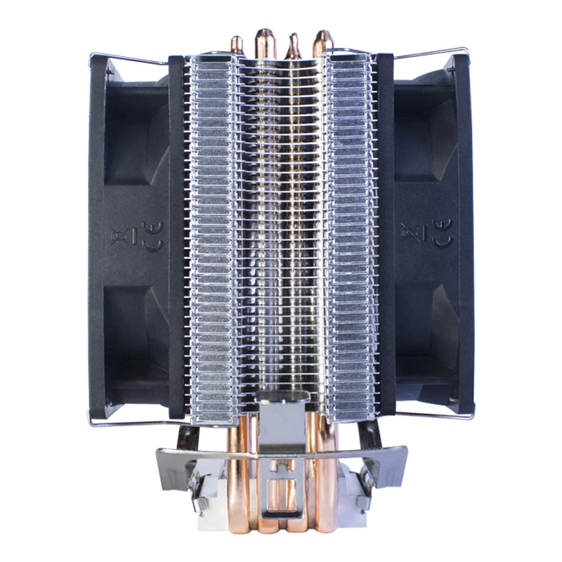 Lga X79 X99 2011 Cpu Cooler Tubo de Cobre Pwm Rgb Ultra Silencioso Ventilador Universal Lga 775 1155 1356 1366 Amd3 Am4 1200 1700 Ventilador Cpu - Imagem 4