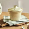 Bear 1L Slow Cooker Baby Complementary Food Machine 220V Mini Bird's Nest Stew Pot Baby Porridge Pot Dessert 6