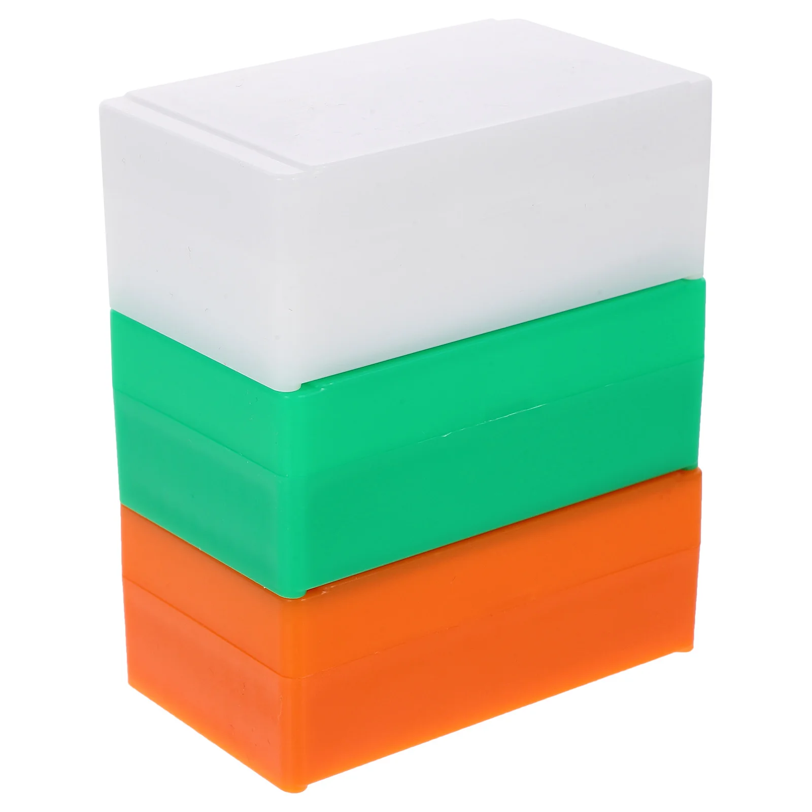 

3pcs Microscope Slide Box Biological Pathology Holds Up To 10pcs Slides Bio Slice Box Slots Rectangular Laboratory Slides Holder