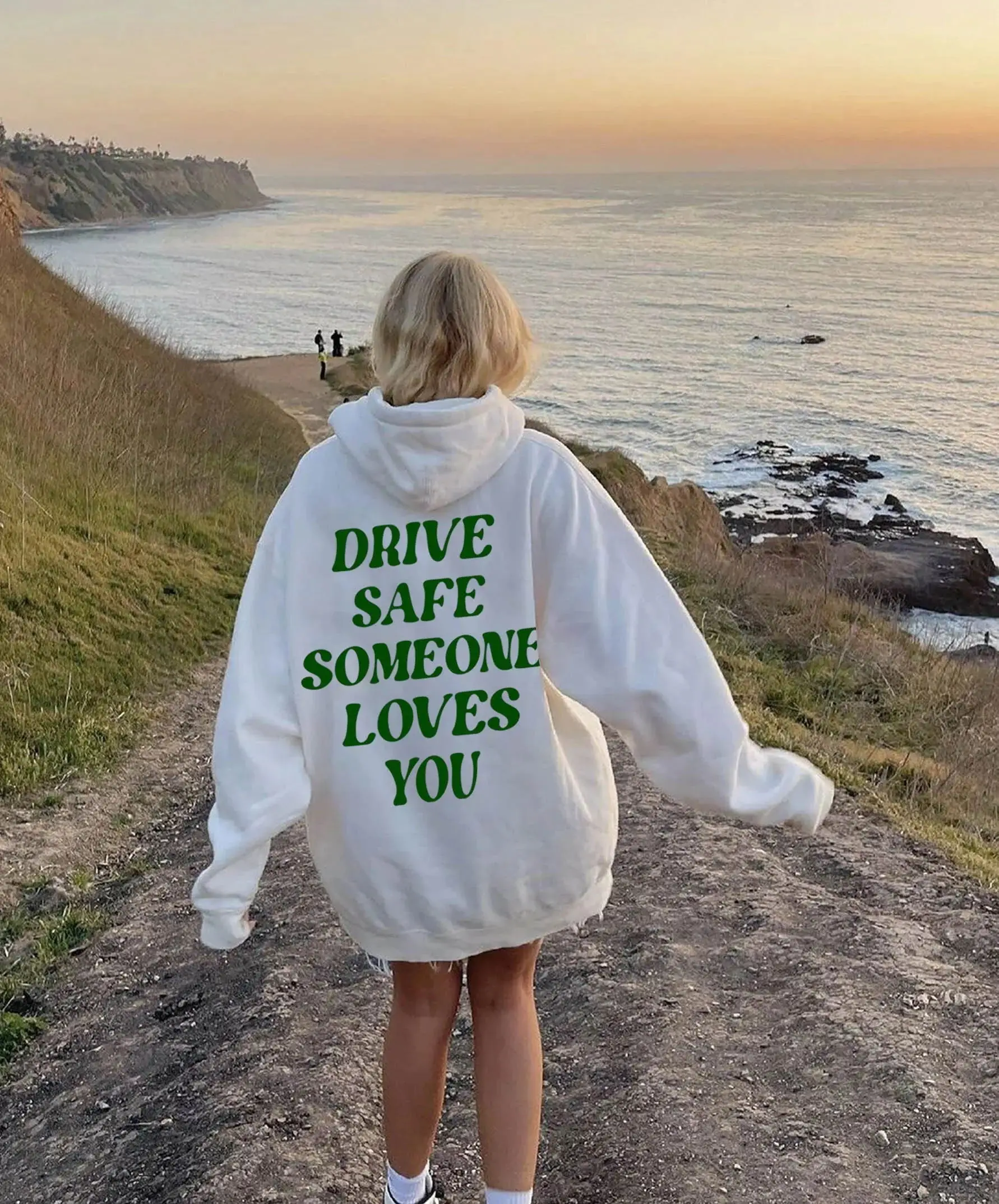 Drive Safe Someone Loves You Hoody Funny Sweatshirt Unisex Women Fashion  Quote 100% Cotton Jumper Casual Pullovers Outfits Tops - Hoodies u0026  Sweatshirts - AliExpress