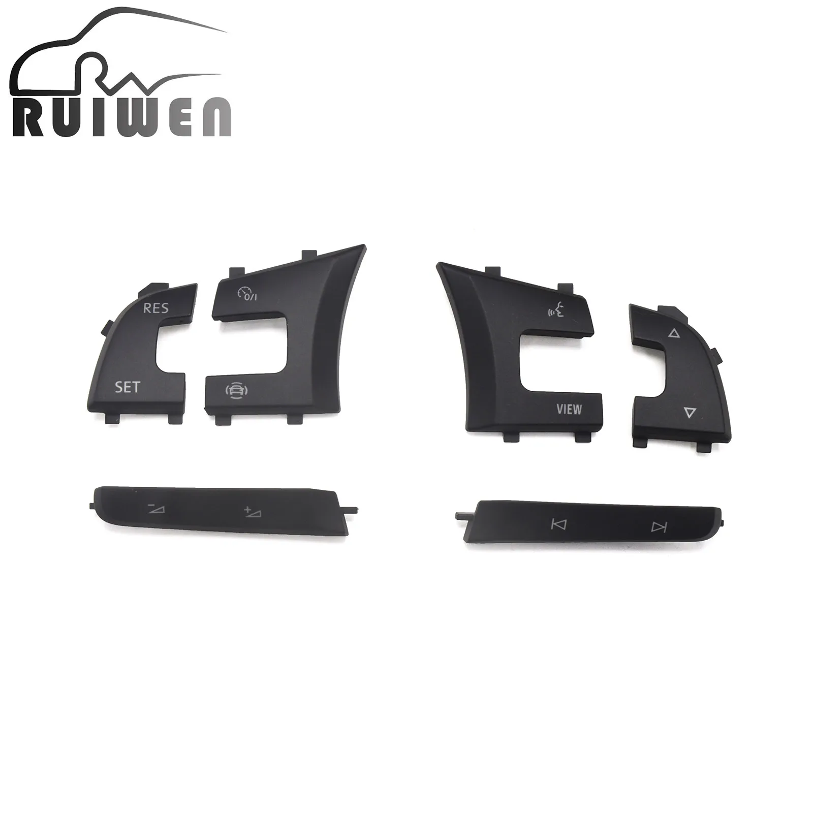 Neue Lenkrad Multifunktions Schalter Taste Abdeckung Trim Für VW Arteon  Golf Jetta Passat Tiguan T-Roc 5G0959442AE 5G0959442AD - AliExpress