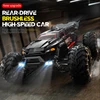 JJRC Q117-B 1/16 2.4G 4WD High Speed RC Car Brushless Motor RC Racing Car Drift Off Road Vehicle Gift Toy 70 KM/h - Black 2