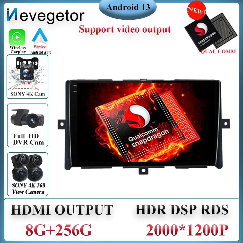 

Android 13 For Toyota VIOS Yaris 2020 - 2021 Carplay 4G Car Multimedia GPS 2din DVD Navigation Rearview camera