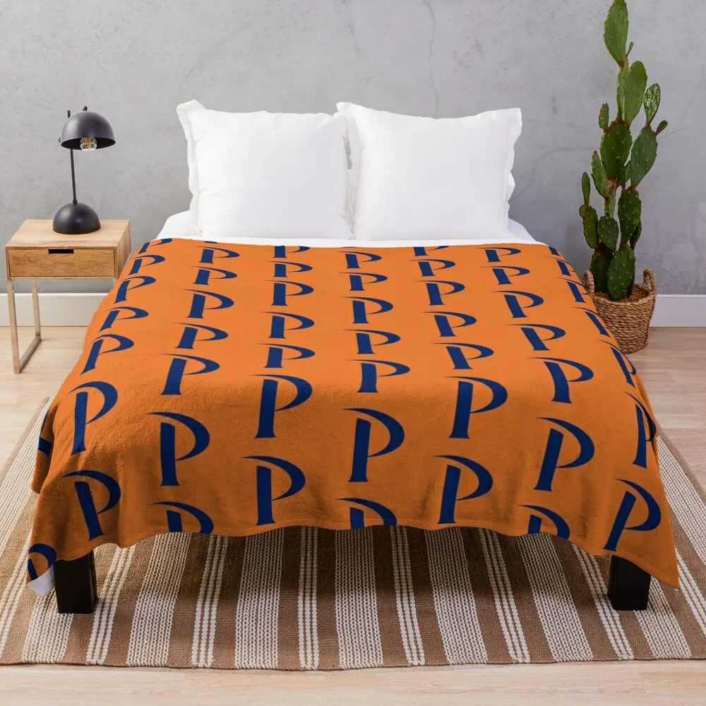 Original Logo Pepperdine Waves Throw Blanket for sofa Comforter Large heavy to sleep Blankets