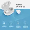 JINGHAO Rechargeable Hearing Aids Digital Hearing Amplifier In Ear Enhancer Voice Hearing Loss for Eldly White 2