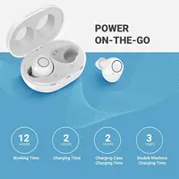 JINGHAO Rechargeable Hearing Aids Digital Hearing Amplifier In Ear Enhancer Voice Hearing Loss for Eldly White 2