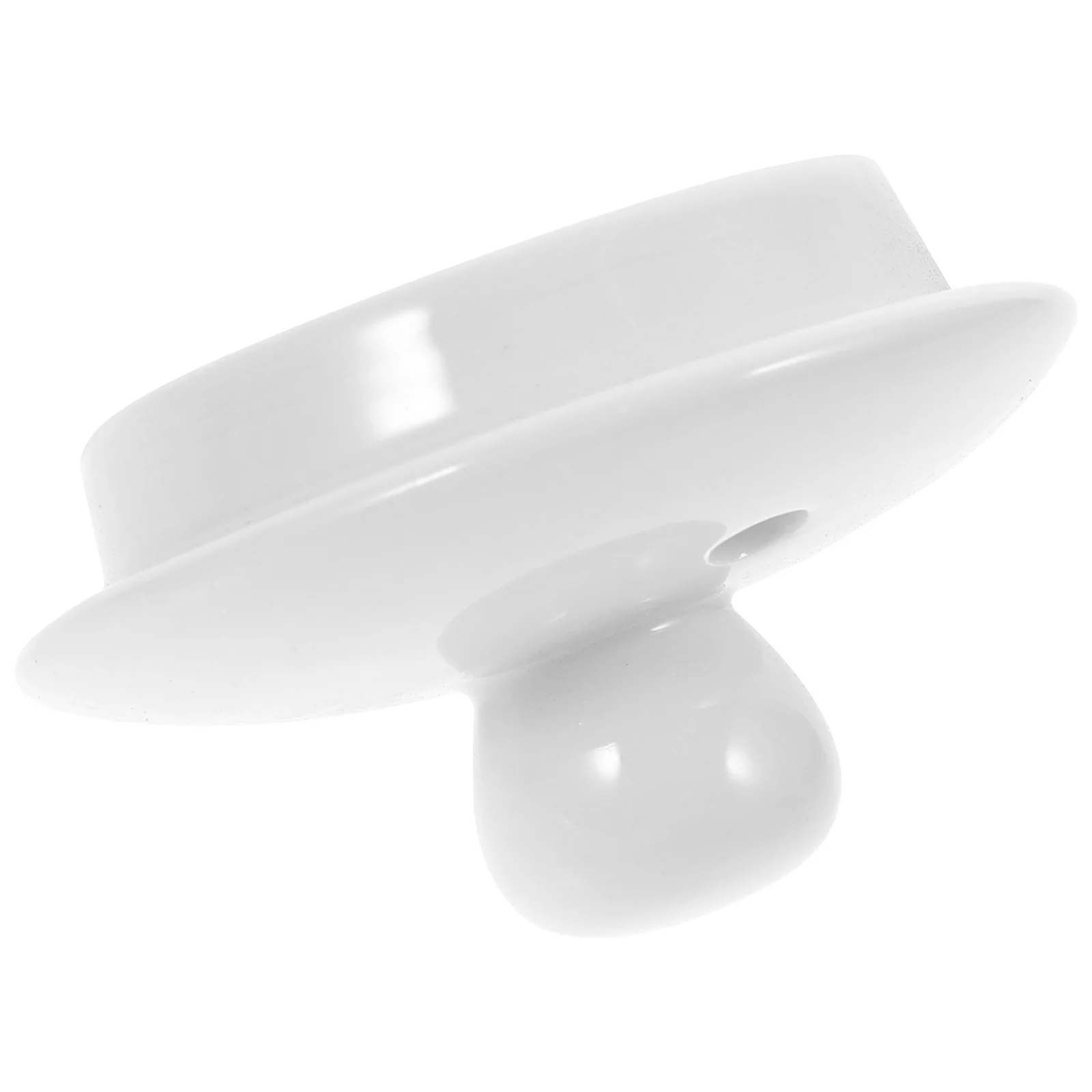 Teapot Lid Ceramic White Smooth Edge Replacement Parts Dinnerware Kitchen Tea Pot Cover Kettle Cap Porcelain Container Ceramic