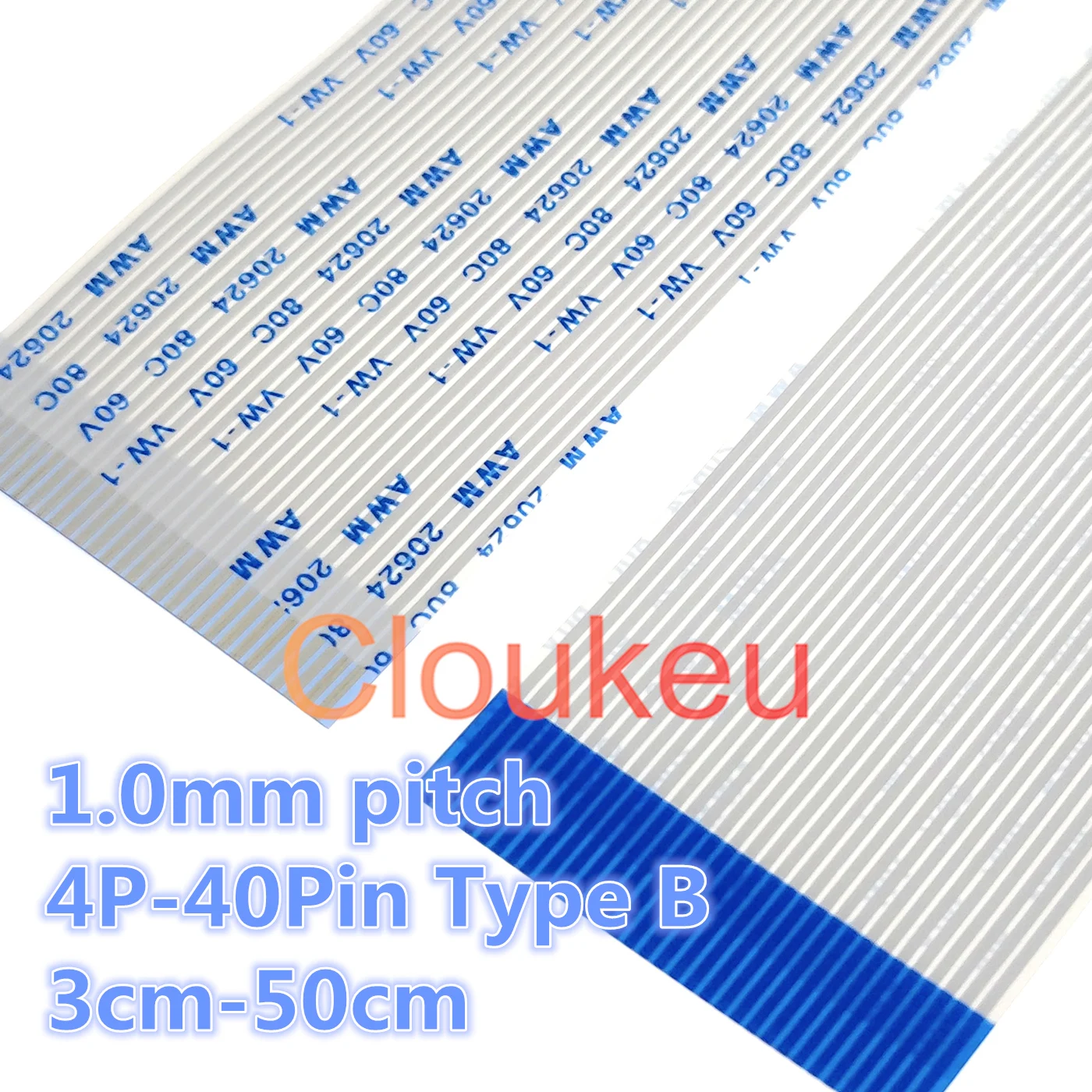 Awm 20624 80c 60v VW 1 ffc fpc cabo liso flex vel 1 0mm 3cm 50cm jpg awm-20624-80c-60v-vw-1-ffc-fpc-cabo-liso-flex-vel-1-0mm-3cm-50cm-jpg