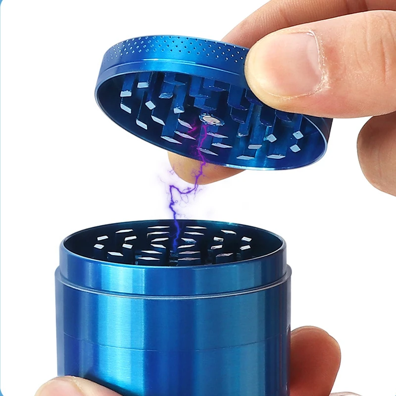 Holaroom 4 Layers Hemp Pepper Spice Mills Mini Herbal Tobacco Grind