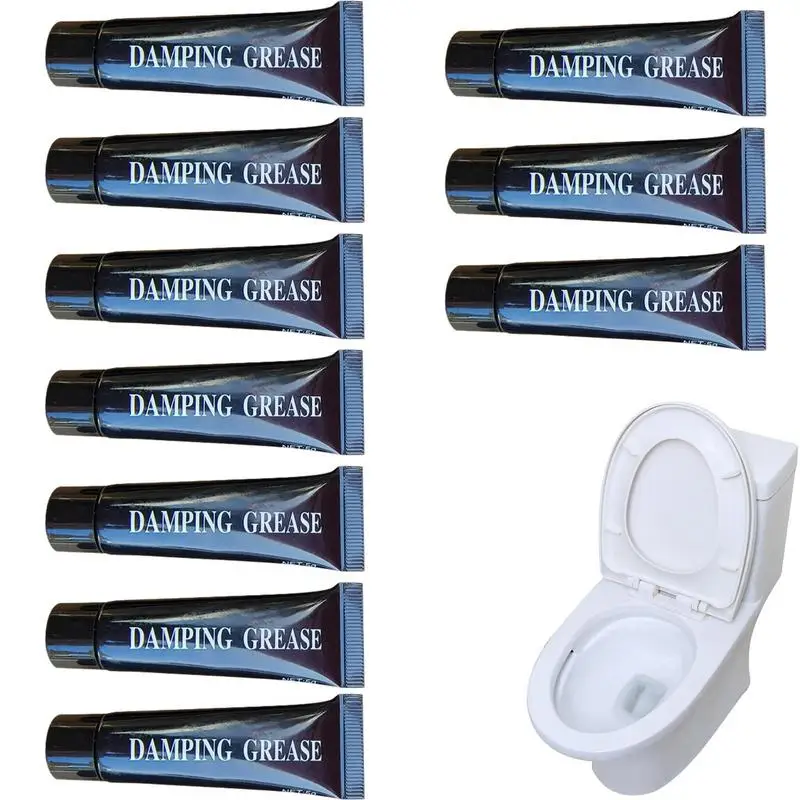 Lubricating Grease Mechanical Damping Grease Auto 10PCS Door And Window Hinge Toilet Seat Cushioning For Rubber O