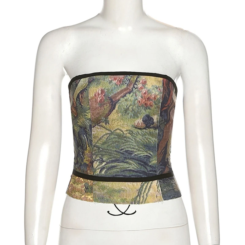 

Women Punk Corset Sleeveless Tops Multi Size for Women Elastic Tight High Waist Slimming Body Shaping Girdle Crop Tops M6CD