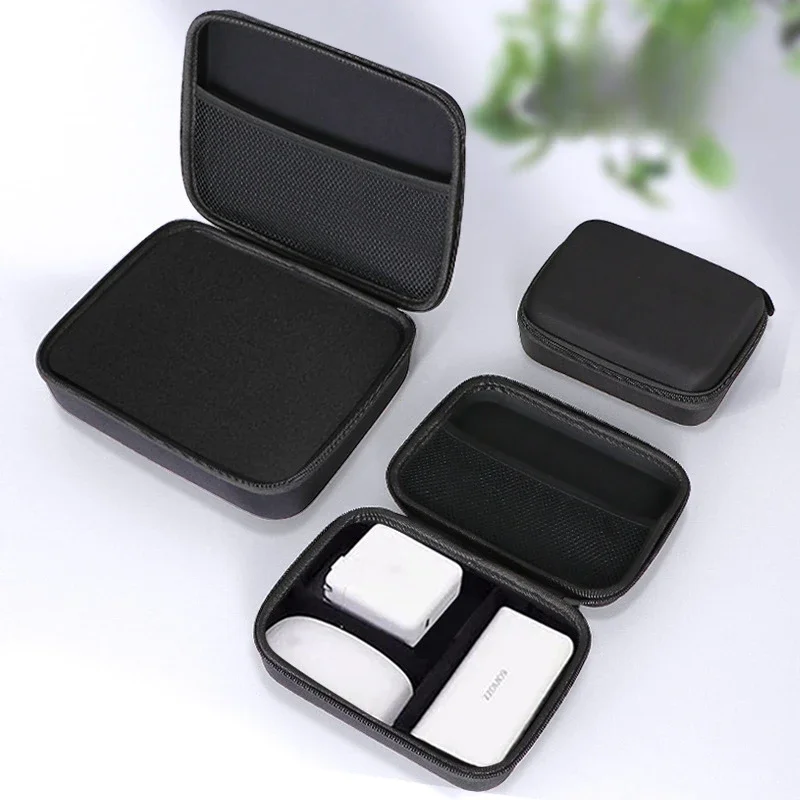 Storage Bag 1Pc EVA Travel Zipper Small Bag Portable Protective Storage Case Outdoor Tools Bag 6kinds Size Organizer Accessories