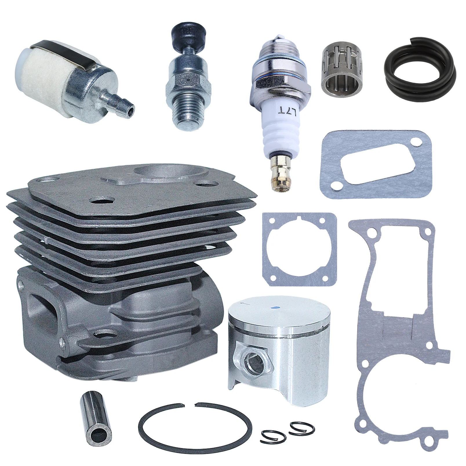 44mm Cylinder Piston Kit For Husqvarna 340 345 346XP 350 351 353 For Chainsaws 503869971 503 89 44-01 503 86 25-01 4