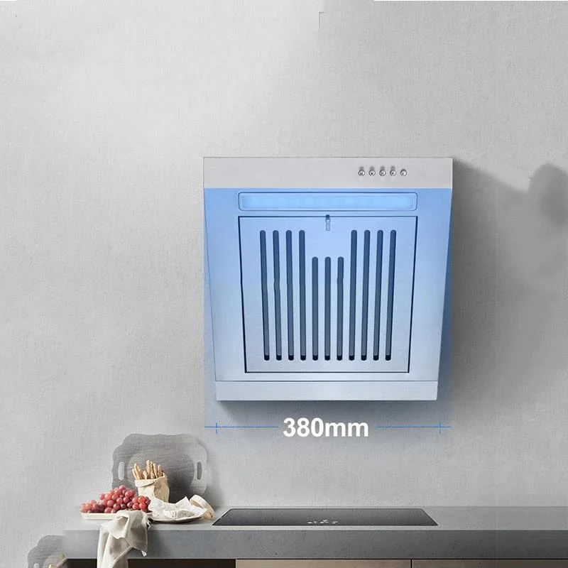 Mini 230W Mini Side Suction Range Hood Stainless Steel Panel Hanging Household Ventilator 380mm Kitchen Exhaust Cooker Hoods 2