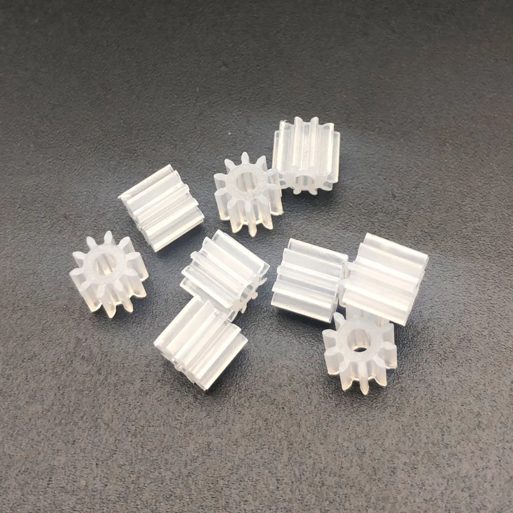 Kit 10 Pignons Droits En Plastique 28 Dents, Module 0.5, Diamètre 15mm - Parfait Pour Projets DIY, Robots Et Maquettes