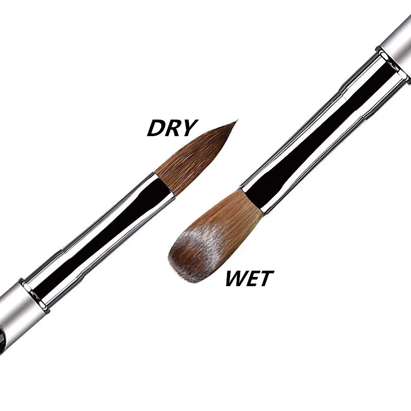 1Pcs Kolinsky Acrylic Nail Brush - Black