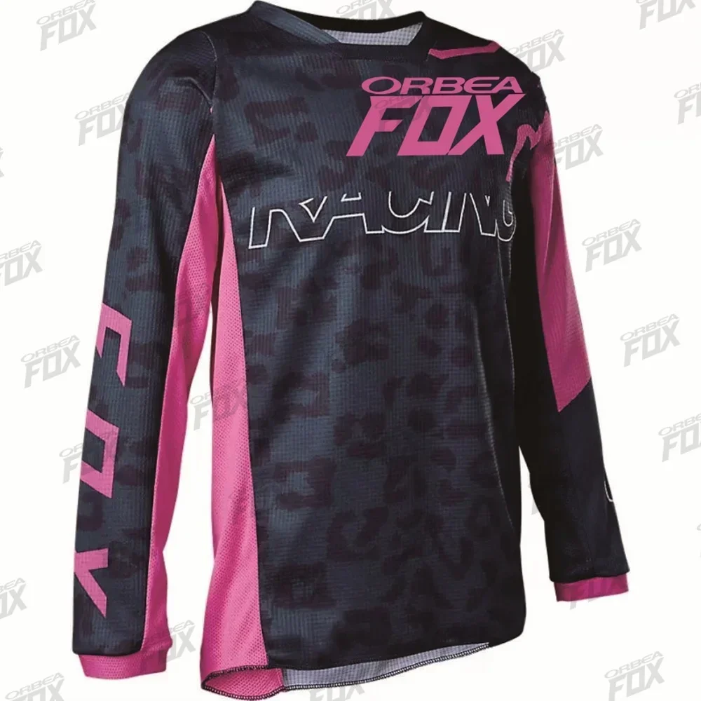 

ORBEA FOX Team Downhill Jerseys 2023 Long Sleeves MTB Bike Shirts Offroad DH Motorcycle Jersey Motocross Sportwear Clothing