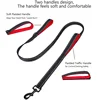 1.2/1.5/1.8m Two Handle Heavy Duty Double Handle Nylon Dog Leash For Training Control Guard Rope Walking Cats Dogs Harness Lead 4