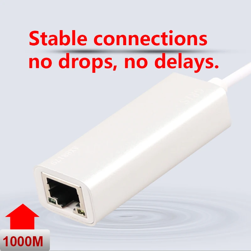 Adaptateur ethernet gigabit usb-c vers rj45 lan pour pc portable_voghion.com