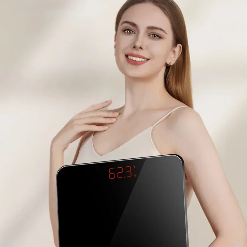 High-Precision Body Scale Smart Measuring Instrument With LED Display App Integration For Accurate Health Tracking