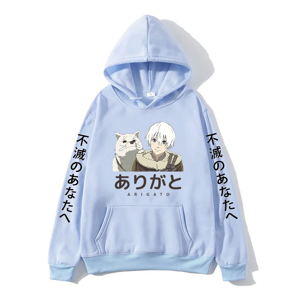 

Japan Anime To Your Eternity Hoodies Men Hoodie Winter Harajuku Male Pullovers Sweatshirt Harajuku Y2k Sudaderas Unisex Pullover