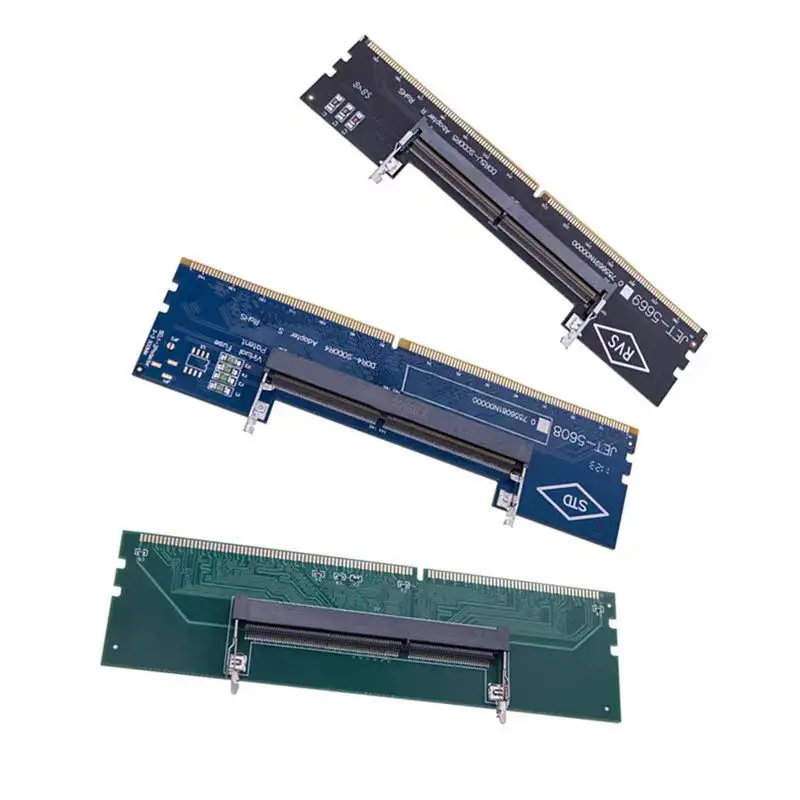 노트북에서 데스크탑 메모리로 변환하는 RAM DDR3 DDR4 DDR5 메모리 어댑터 연결 카드