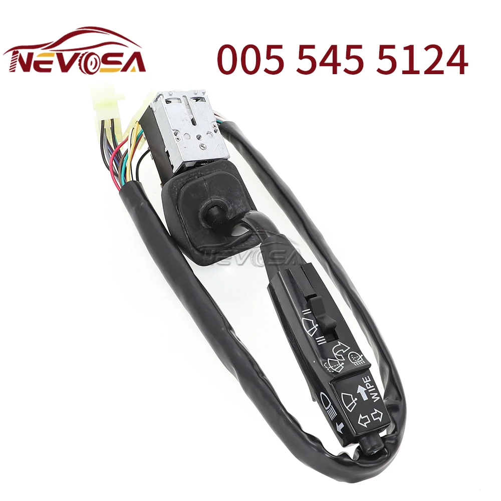 

NEVOSA 0055455124 For Mercedes-Benz SK/MK/NG-Series O 300 400 Steering Column Switch Combiantion Switches A0045454224 Windshield