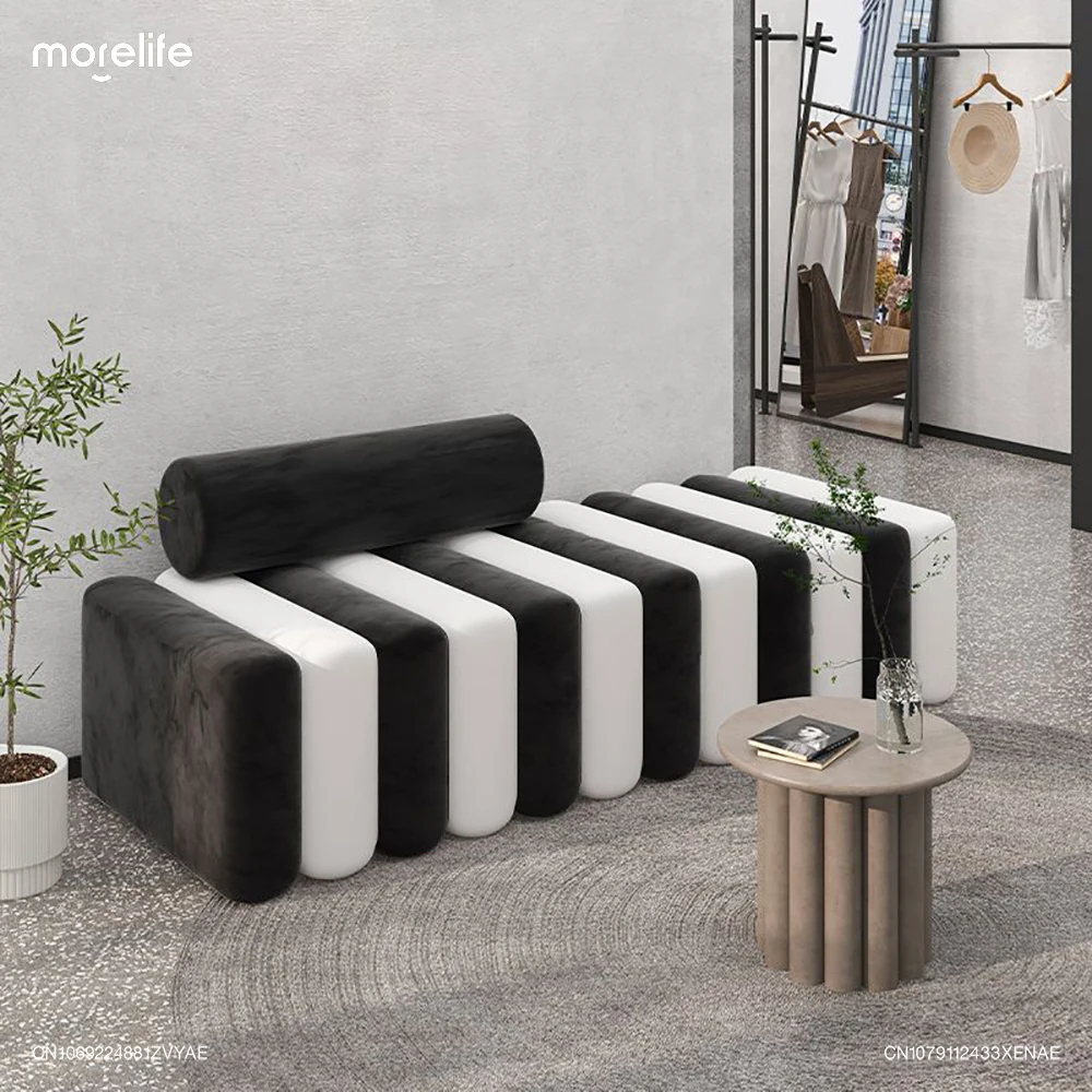 Sgabelli Per Divani Creativi Sgabello Per Cambio Scarpe Da Soggiorno Di Lusso Leggero Negozio Di Abbigliamento Sgabello Lungo Per Camera Da Letto Sgab