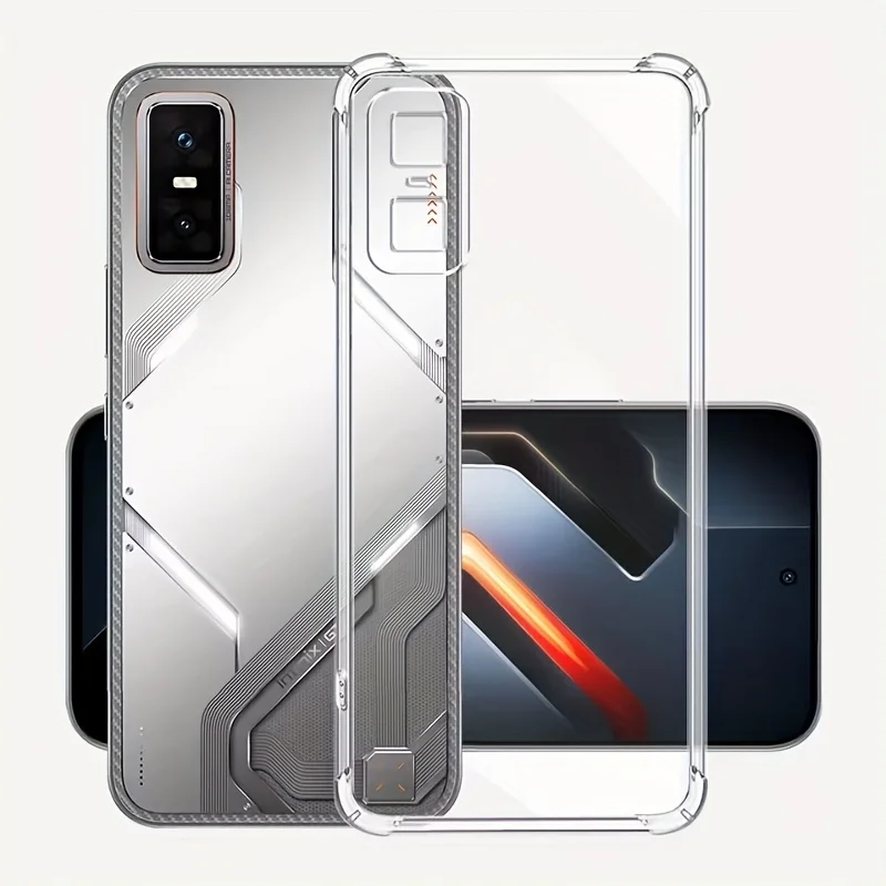 Clear Silicone TPU Phone Case - Transparent Back Cover for Enhanced Style and Protection