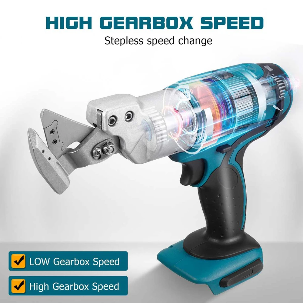 Cordless Electric Cutting Tool Portable Rechargeable Electric Scissor Metal Sheet Shear Cutter Scissors For 18V Makita Battery 4