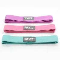 AOLIKES 3PCS Long Resistance Loop Band Set Unisex Fitness Yoga Elastic Bands Hip Circle Thigh Squat Band Workout Gym Equipment - Image 4