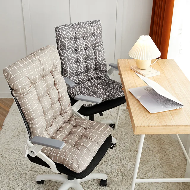 Ergonomic Office Chair Cushion with Integrated Backrest Support - Suitable for Multifunctional Use of Home and Car Seats