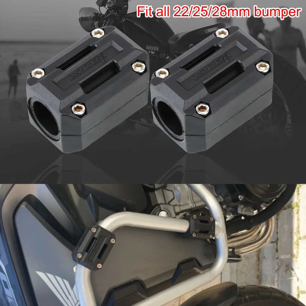 Motorcycle Engine Guard Decorative Crash Bar - Falling Protection System