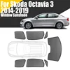 Custom Magnetic Car Window Sunshade For Skoda Octavia 3 2014 - 2019 Curtain Mesh Front Windshield 2015 2016 2017 2018 1