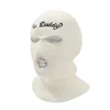 Balaclava Full Face Mask Embroidery Winter Hat for Woman Ski Mask Yes Daddy Warm Knit Full Caps Outdoor Sports Beanies 6
