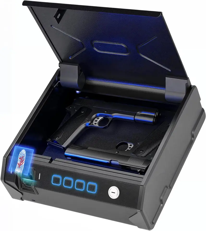 Biometric Gun Safe with Finger Vein Recognition Lock