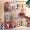 Blind Box Storage Box Transparent Display Rack Figurine Acrylic Organization Box Stackable 1