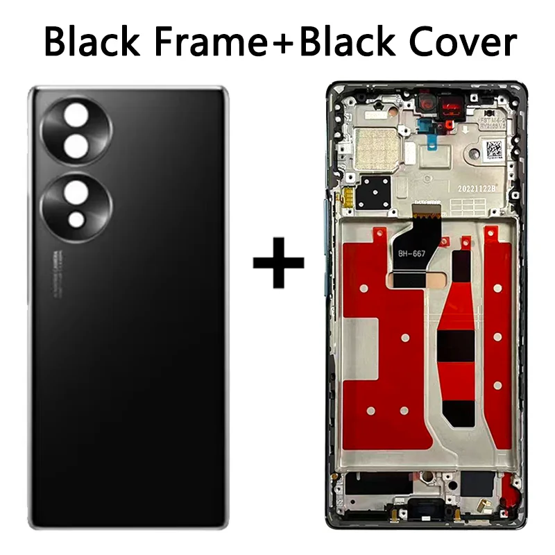 6.67'' New Screen For Huawei Honor 70 LCD Display Touch Screen