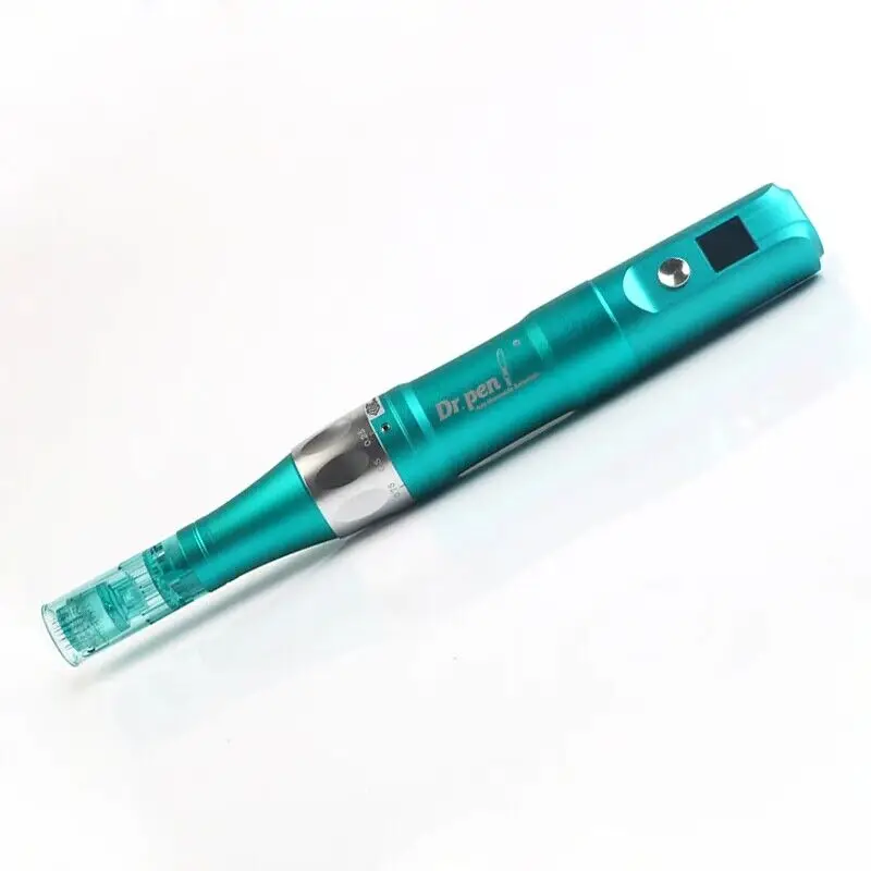 Dr. Pen-Stylo de microneedling Ultima A6S, électrique, sans fil, stylo automatique Derma, soins de la peau, outil de beauté, adhérence de 32 pièces