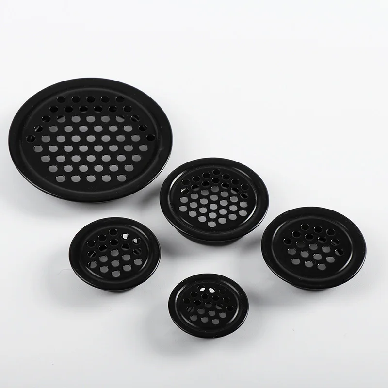 Stainless Steel Round Wardrobe Vent Mesh Honeycomb Design Ventilation